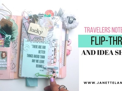 Travelers Notebook Flip Thru