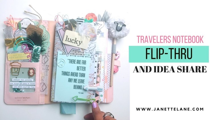 Travelers Notebook Flip Thru