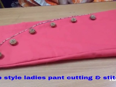 Tulip Style Pant Cutting & Stitching in Hindi.DIY.Sara