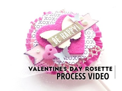 Valentine's Day  Layered Rosettes | Process Video