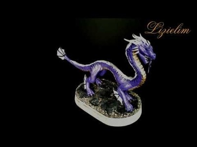 #12 Oriental Hybrid Dragon sculpture polymer clay tutorial head