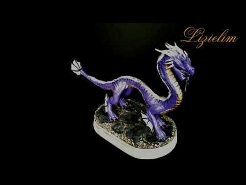 #12 Oriental Hybrid Dragon sculpture polymer clay tutorial head