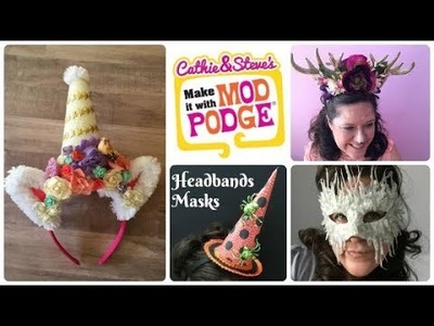 4 DIY Halloween Headbands and Masks