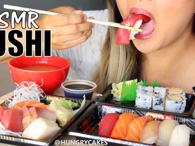 ASMR: Sashimi 刺身 and Nigiri Sushi *NO TALKING EATING SOUNDS*