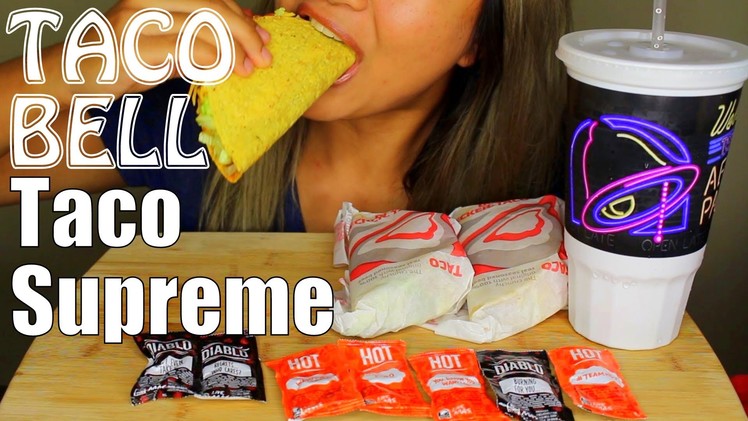 ASMR: Taco Bell Taco Supreme *Eating Sounds*