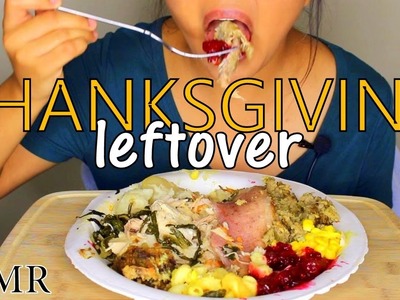 ASMR: Thanksgiving Leftover *Eating Sounds and Whispering*