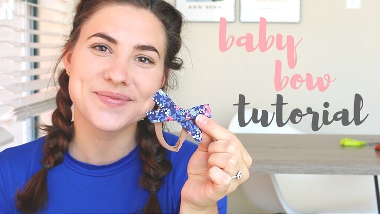 Baby Bow Headband Tutorial | Lindsay Brooke