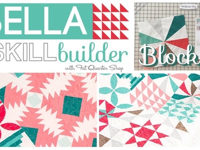 Bella Skill Builder Block 8: Starburst (FREE BLOCK PATTERN)