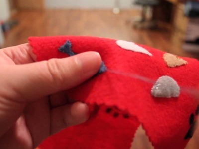 Christmas Stocking Tutorial, Part 1 - Threading a needle and basic stitches