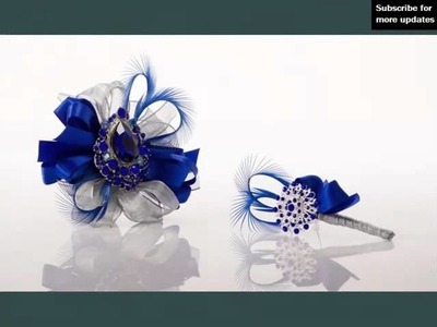 Corsage Light Blue And Silver Picture Ideas For Wedding | Blue And Silver Romance