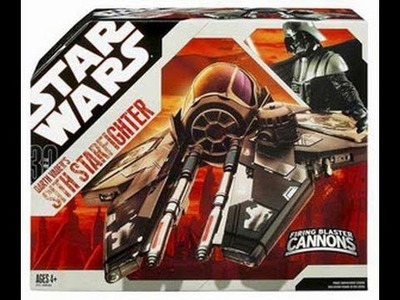 Darth Vader's Sith Starfighter 30th Anniversary HD Ship Review | www.flyguy.net