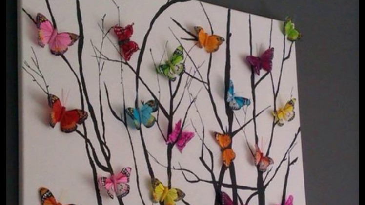 Decora con mariposas de papel!! Bellas y creativas ideas