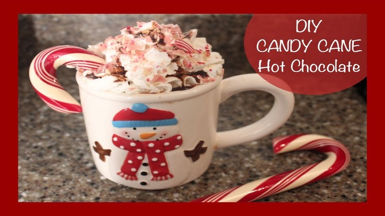 DIY Candy Cane Hot Chocolate | DIY Friday