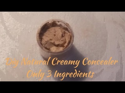 Diy Natural Creamy Concealer Only 3 Ingredients