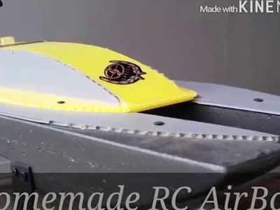 DIY RC AIRBOAT2 - Coroplast & Foam
