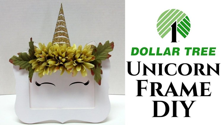 Dollar Tree DIY Unicorn Frame