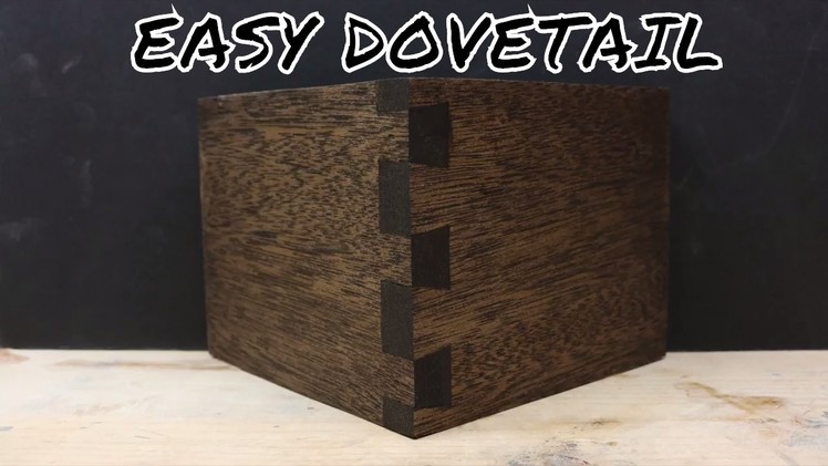 Dovetail Joints With a Scroll Saw