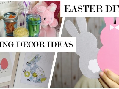 Easy Spring Home Decor DIYs | Easter Party Ideas