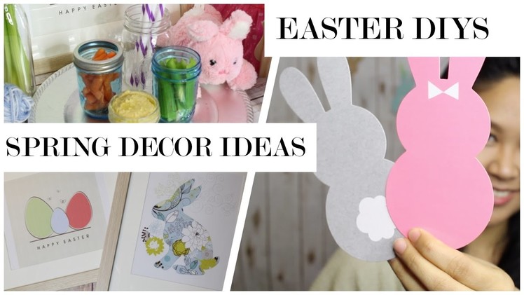 Easy Spring Home Decor DIYs | Easter Party Ideas