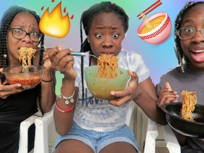 EXTREME SPICY NOODLE CHALLENGE !!!