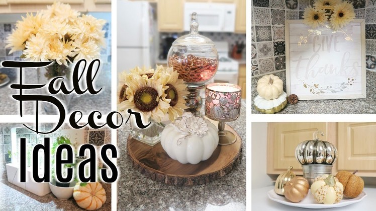 FALL DECOR IDEAS FOR YOUR KITCHEN
