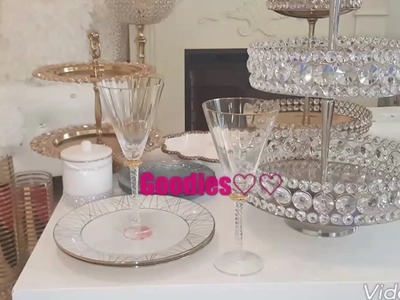 GLAM*HAUL*♡HOMEGOODS♡CRYSTAL TRAYS&MORE◇ PART 1