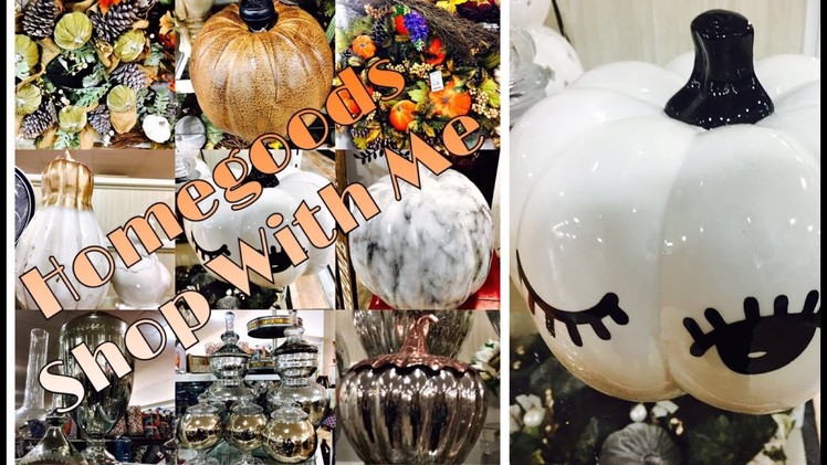 HOMEGOODS - SHOP WITH ME - FALL AND NEW DECOR ITEMS
