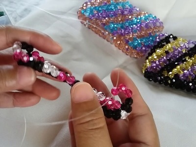 How to Bead a Coinpurse with Slanted Design Part 2