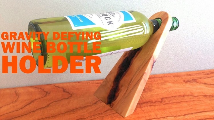 How to Make a Magic Wine Bottle Holder | Covewood Creations