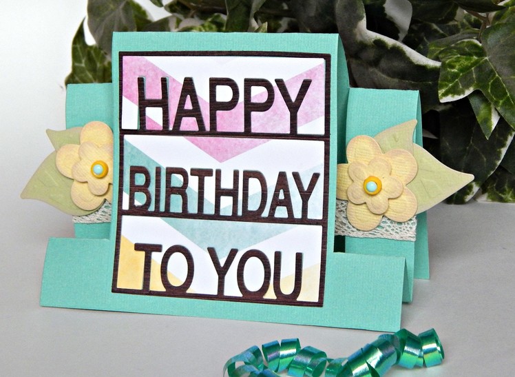 How to make a pop-up birthday card