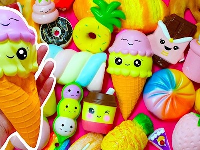 HUGE FOOD SQUISHY COLLECTION 2017