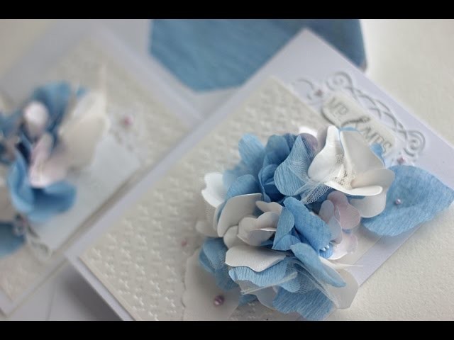 Hydrangea Floral Card Tutorial - Spellbinders