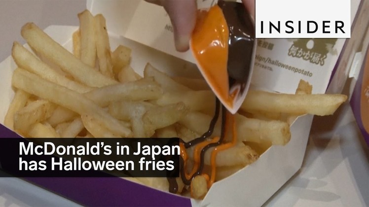 McDonald's in Japan has Halloween fries