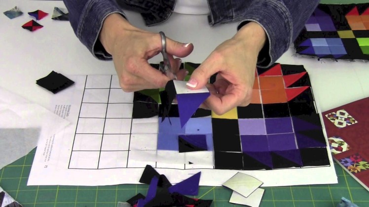 Mini Mosaic Quilts - a Sewtopia Sewing Club Presentation