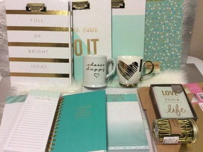 Office Desk Stationary and Planner Haul from HomeGoods and Marshalls