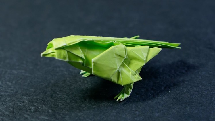 Origami Little Bird timelapse (Satoshi Kamiya)