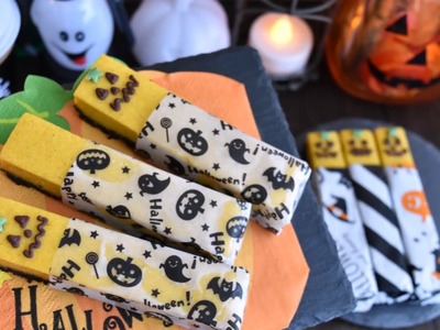 Pumpkin man stick cheesecake【量産向】ﾊﾟﾝﾌﾟｷﾝﾏﾝのｽﾃｨｯｸﾁｰｽﾞｹｰｷ【ハロウィン】