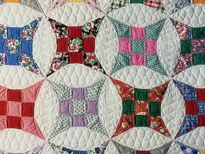 Quilting the Improved 9 Patch Quilt
