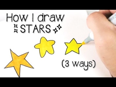 Simple Star Doodle Tutorial | Doodle with Me