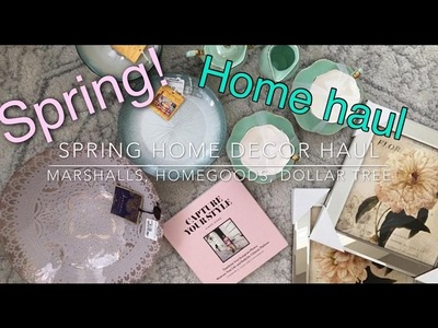 Spring Home Decor haul 2017: Marshalls Homegoods, dollar Tree