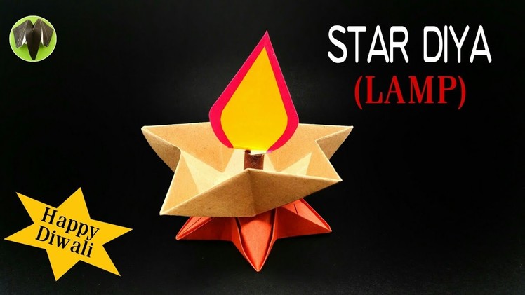 Star Diya ( Lamp ) for Diwali Decoration - DIY | Handmade | Tutorial by Paper Folds - 815
