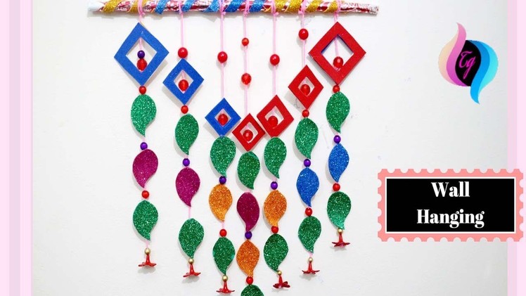 Wall decoration with paper craft - Paper craft ideas for decoration step by step