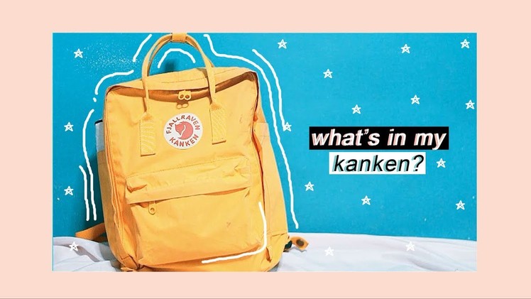 ???? what's in my kanken? (school backpack)
