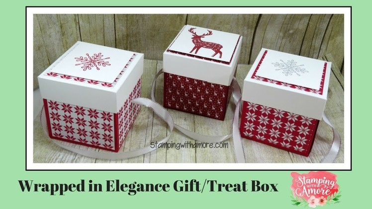Wrapped In Elegance Gift.Treat Box