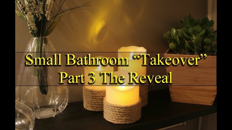 2017 NEW and EXCITING SMALL  BATHROOM FINAL REVEAL ALL