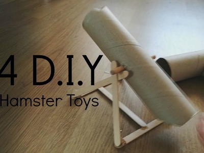 4 D.I.Y Hamster Toys