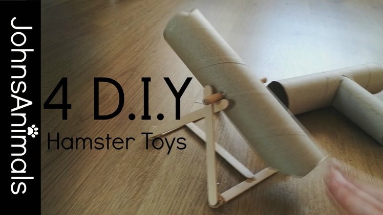 4 D.I.Y Hamster Toys
