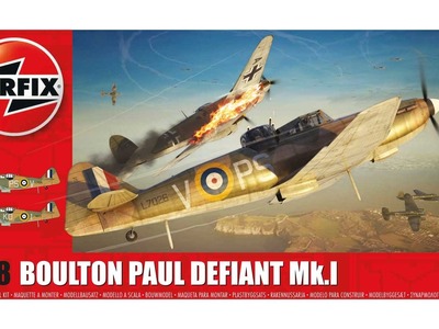 Airfix 1.48 Boulton Paul Defiant Mk.I - Part 7 (Decalling + Weathering)