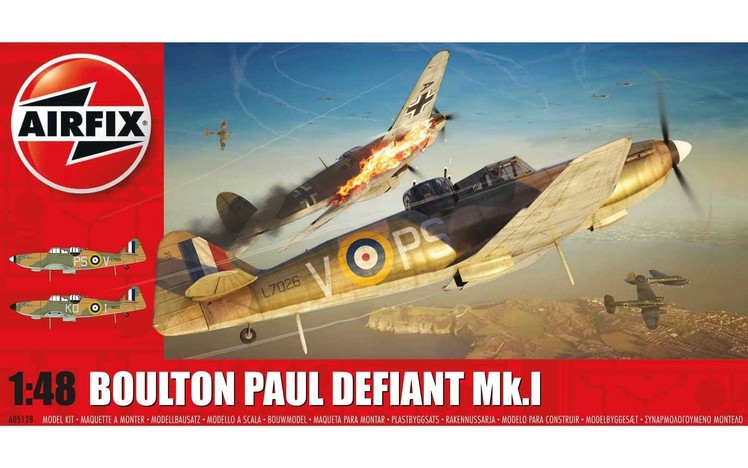 Airfix 1.48 Boulton Paul Defiant Mk.I - Part 7 (Decalling + Weathering)