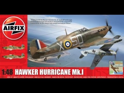Airfix 1.48 Hawker Hurricane Mk.I - Part 4 (Painting)